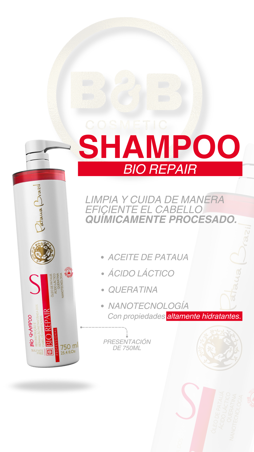 Bio Repair Bio Shampoo 750ml