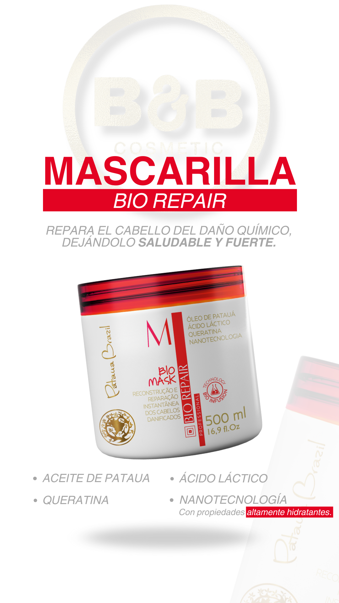 mascarilla de reparacion