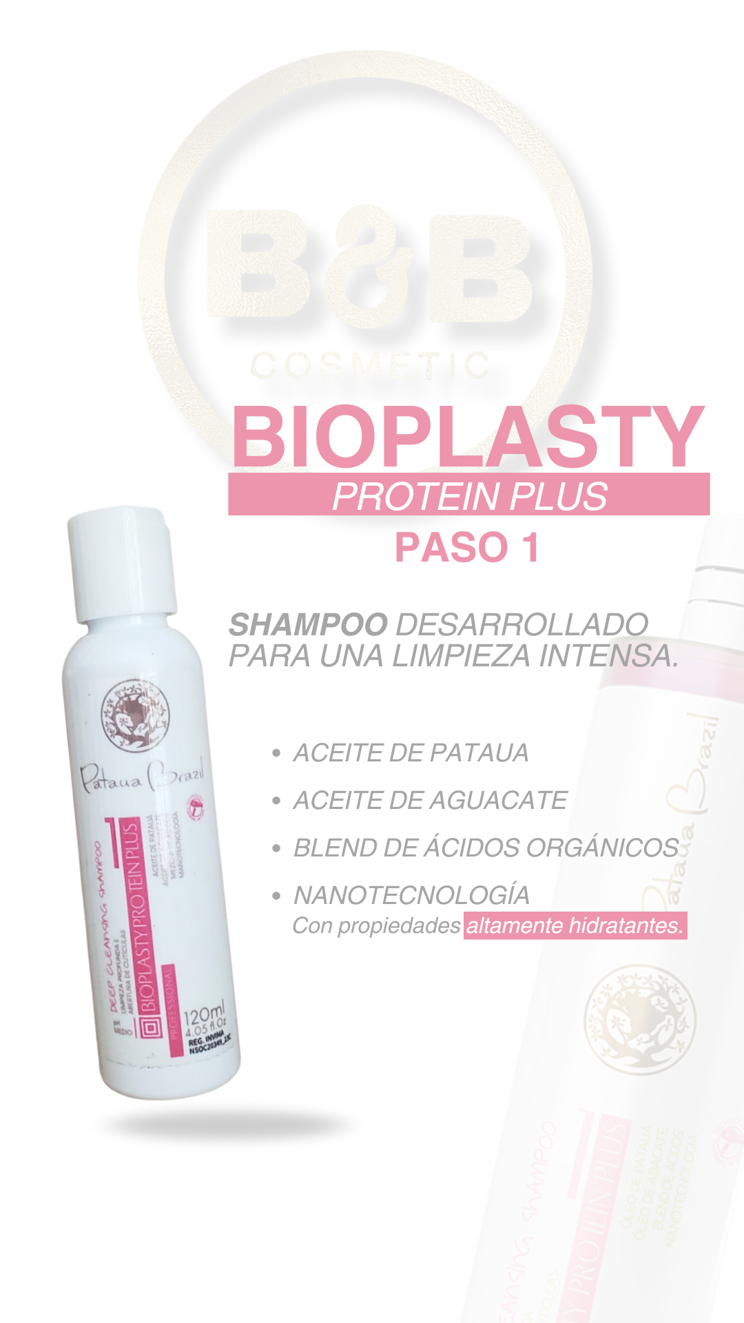Bioplasty Protein Plus Champú 120ml