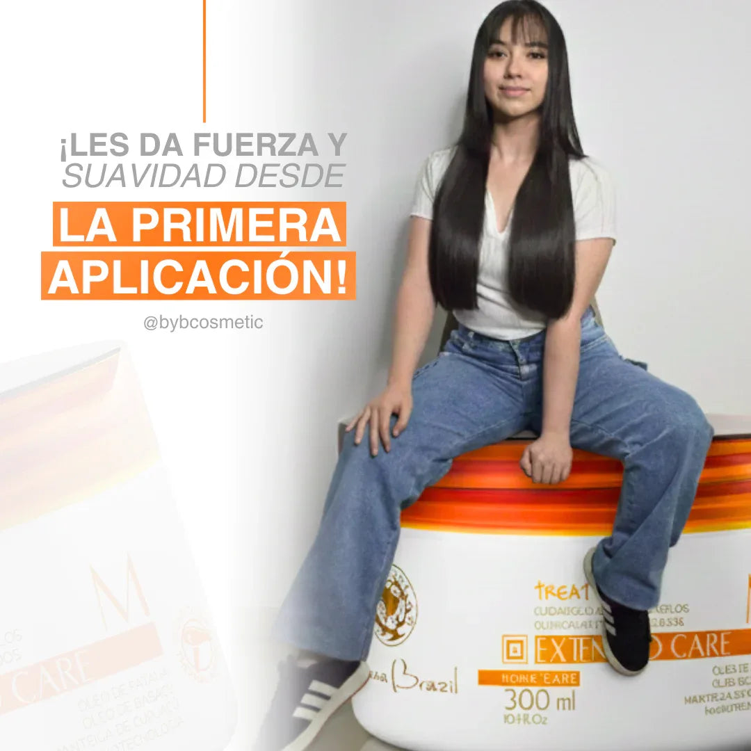 Mascarilla Extended Care 300ml - Nutrición y Protección para un Cabello Saludable