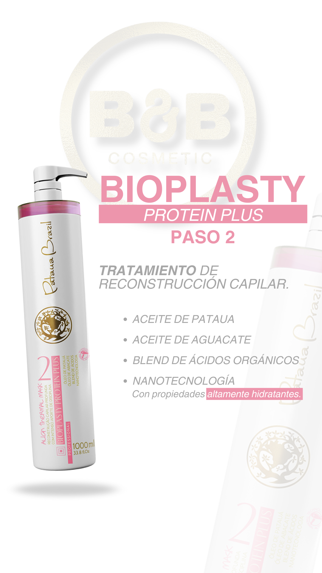 Alisado Bioplasty Protein Plus Align Thermal Mask paso 2
