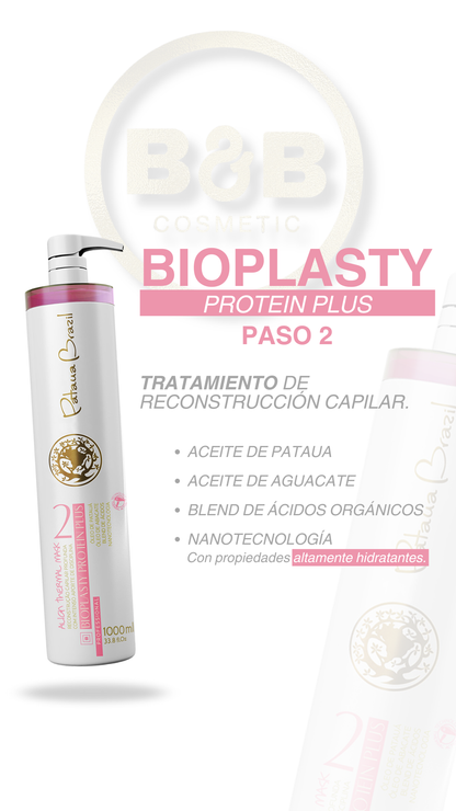 Alisado Bioplasty Protein Plus Align Thermal Mask paso 2