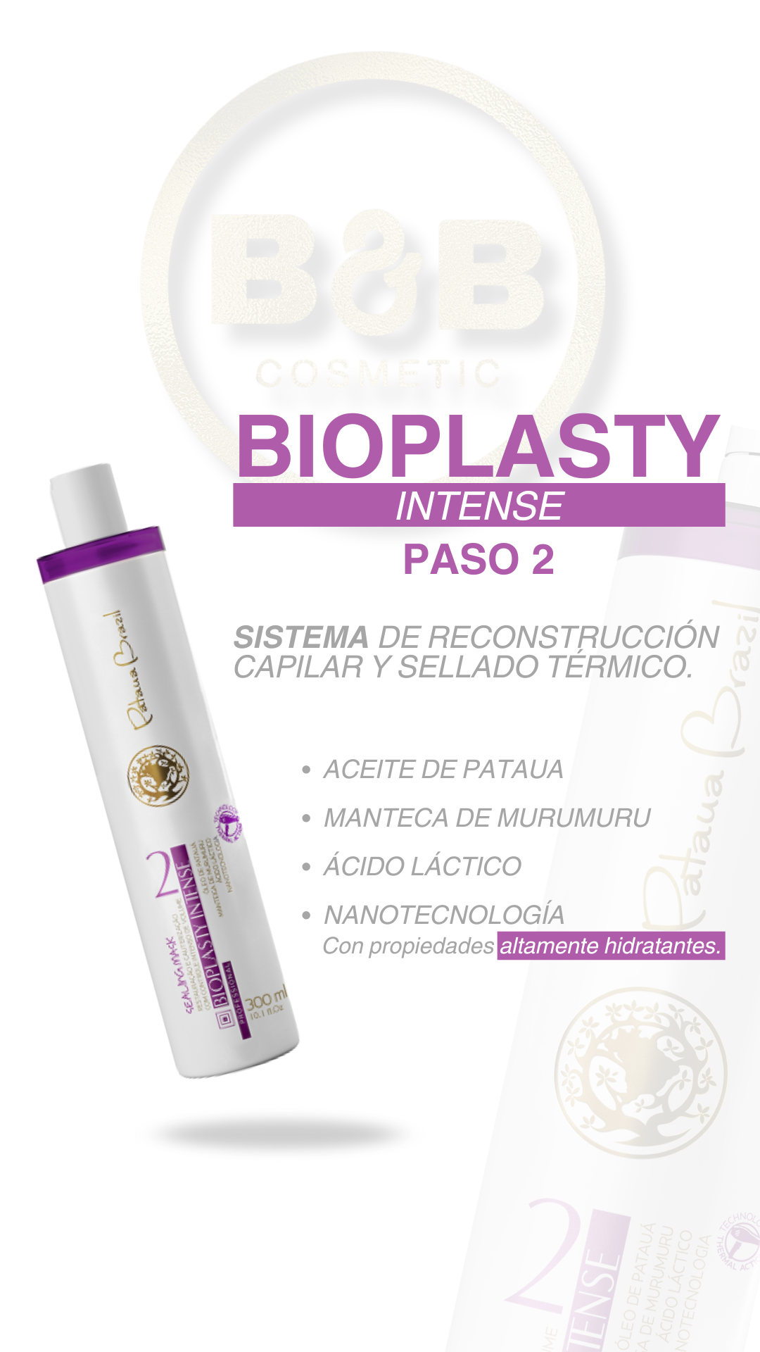 Alisado Bioplasty intense sealing Mask 300 ML