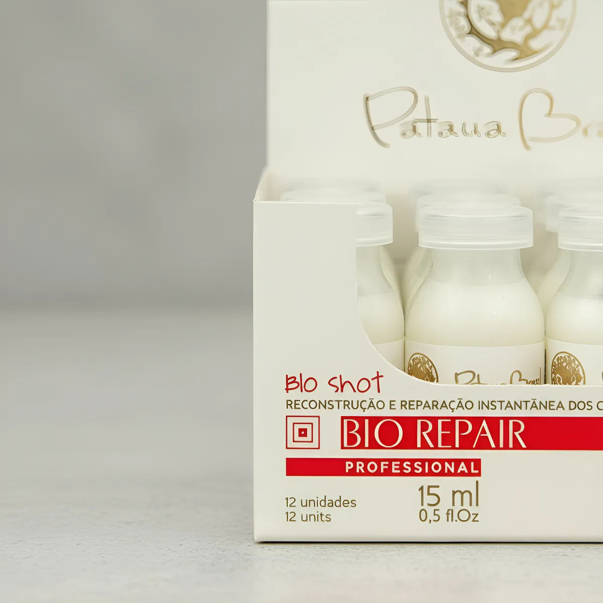 Ampolla de reparación instantánea caja x 12 ampollas 15ml Bio Shot