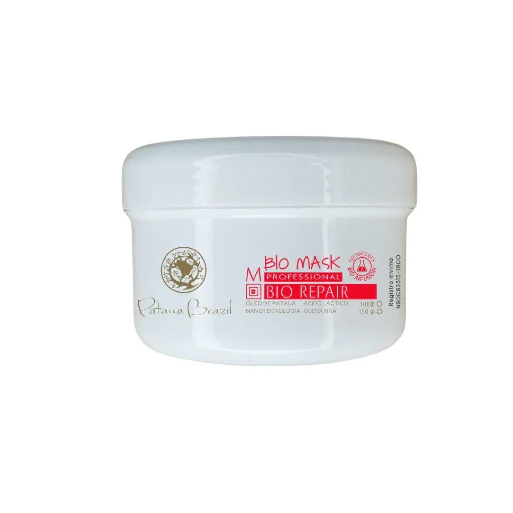 Bio Repair Bio Mask 150ml - Mascarilla Reparadora Intensiva para Cabello Dañado - PatauaBrazilColombiaOficial