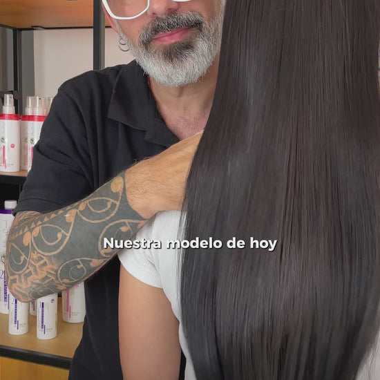 resultado de alisado Bioplasty Intense