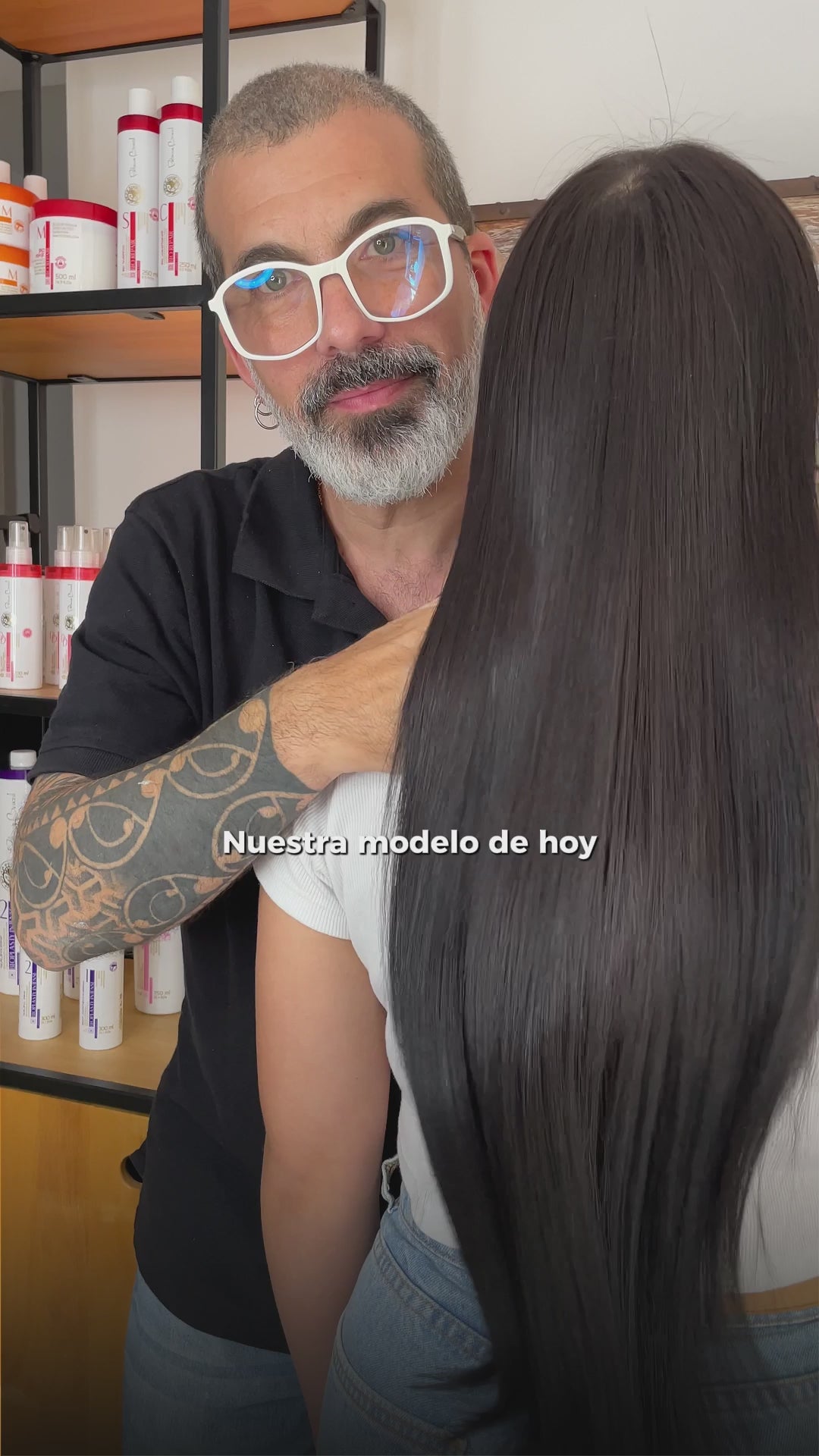 resultado de alisado Bioplasty Intense