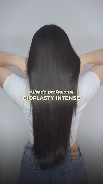 resultado de alisado Intense